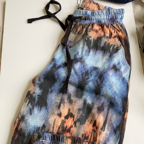 Tye Dye Oversized Cuffed Joggers - Picture 2 of 3